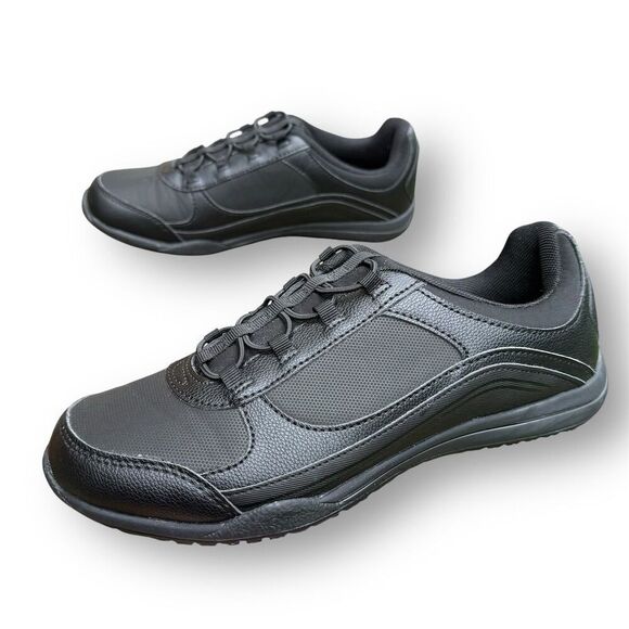 Tredsafe Women's Slip-Resistant Black Work Shoes Size 8.5 - Picture 9 of 10